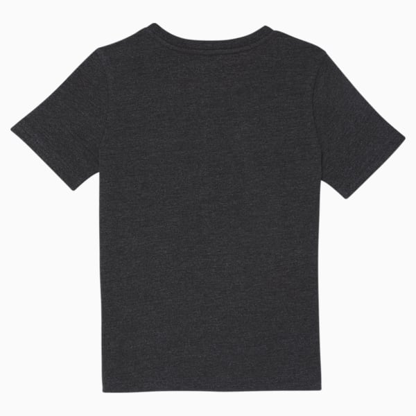T-shirt en jersey de coton à logo Enfant, BLACK HEATHER, extralarge